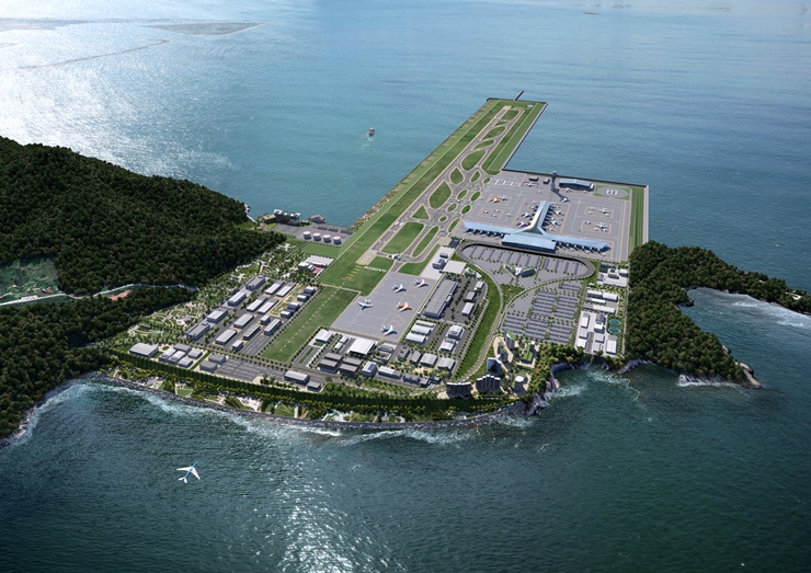 6-1 가덕도신공항 근접조감도 (230823)-출처 국토교통부